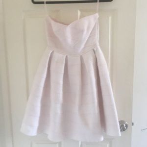 Pink Honey Punch strapless dress